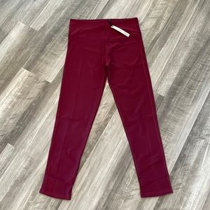 Coco + Carmen High-Rise Burgundy Leggings